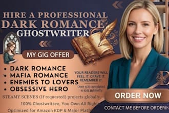 ghostwrite dark romance novel fiction romance and erotic story