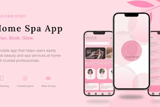 design a modern mobile app UI in figma