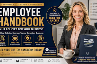 write employee handbook and HR policies for small business compliance