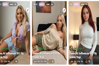 train realistic ai influencer flux or sdxl with comfyui workflow