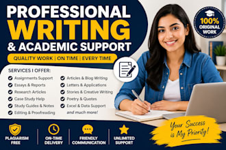 help with professional assignment work