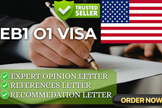 write eb1a petition o1 visa letter and eb2 niw for uscis success