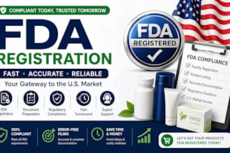 handle fda registration for your products fast