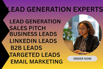 do b2b lead, targeted lead and linkedin lead