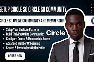 setup circle so circle so community circle so onlne coummunity and membership