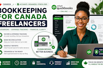 do bookkeeping for canada freelancers quickbooks expenses tracking