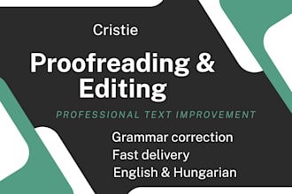 write and improve your text professionally