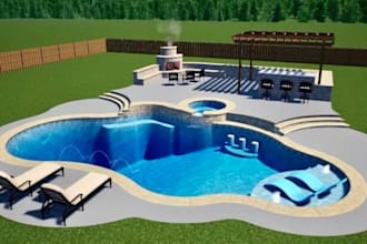 create project visualization using 3d structure studio