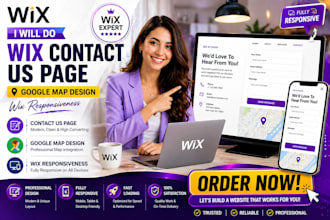 do wix contact us page google map design,wix mobile responsiveness error fixing