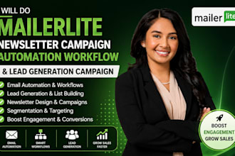 do mailerlite newletter campaign automation  workflow lead generation marketing