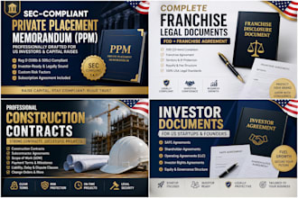 draft construction contracts, subcontractor agreements, and project agreements