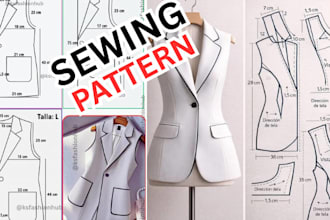 create sewing pattern for sportswear garments