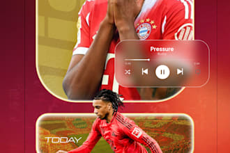 design professional sports posters and athlete flyers