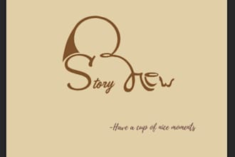 design a modern cafe logo