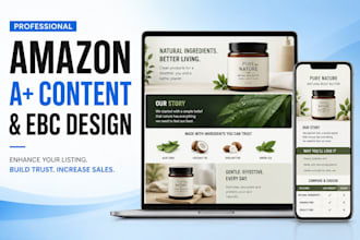 design amazon a plus content and enhanced brand content ebc