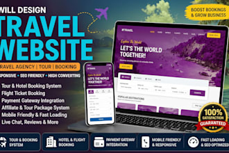 do tour and travel agency website tourism agency tour website booking website