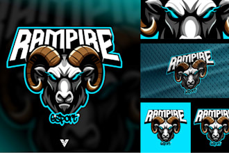 design a professional gaming, esports, and streamer logo