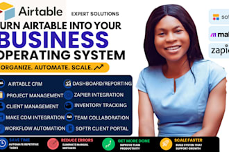 do airtable database, airtable automation, airtable CRM for business automation