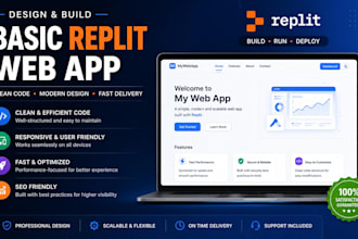design basic replit webapp