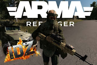 build immersive base and design custom weapons for arma reforger server, arma