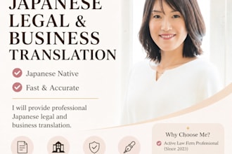 translate legal and beauty content into natural japanese professionally