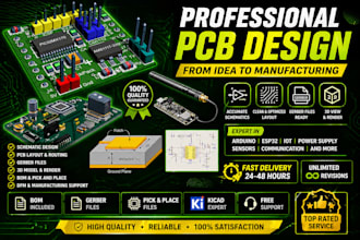 design esp32 iot pcb with antenna and dfm for manufacturing