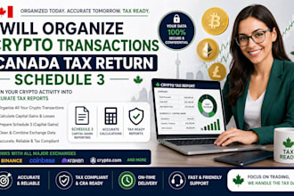 organize crypto transactions canada tax return schedule 3