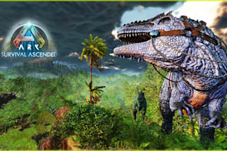 create custom 3d thumbmails for ark survival evolved, asa, ase