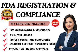 do fda registration import permit fsvp 510k us agent label review fda product