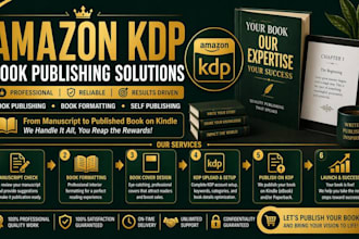 do book formatting, publishing, kdp book promotion, self publishing and kdp ads