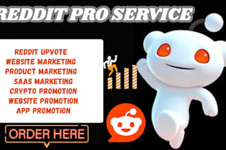 do reddit seo post for ecommerce business website ai app product link promotion