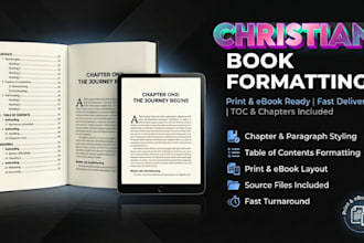 christain book formatting, ebook formatting, book layout design, KDP paperback