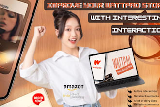 promote your wattpad story beta read and give feedback and comments