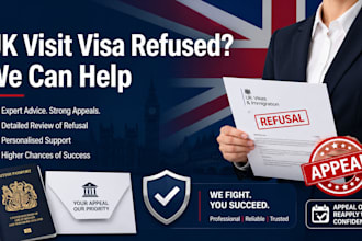 help with UK visit visa refusal and appeals