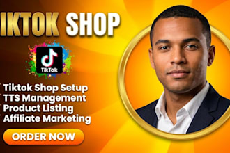 setup tik tok shop, tik tok affiliate and tiktok shop market