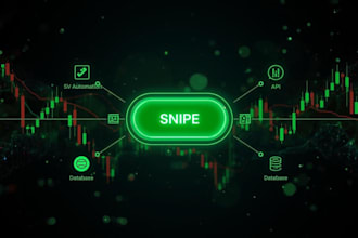 crypto sniper bot web3 automation API database dashboard trading