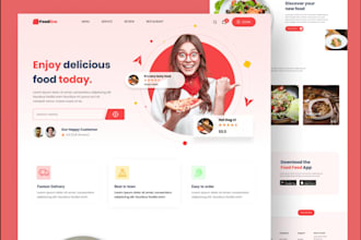 design and build an interactive webflow website, framer website