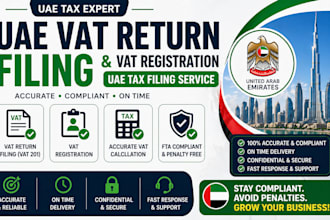 uae vat return filing and vat registration uae tax filing