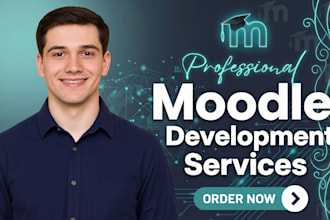 develop custom moodle plugins, themes, and integrations