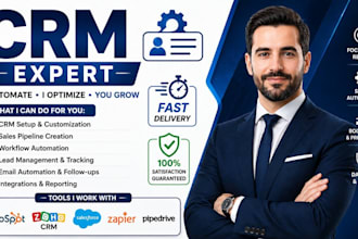 setup and automate your CRM workflows automation zapier CRM hubspot CRM zoho CRM