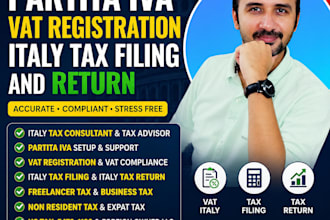 do italy tax consultant partita iva vat registration italy tax filing and return