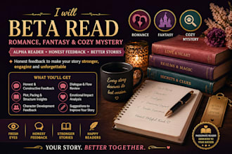beta read romance beta reader fantasy and cozy mystery beta reader alpha reader