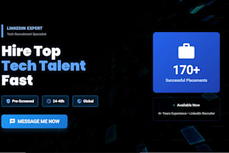 recruit tech talent using linkedin recruiter