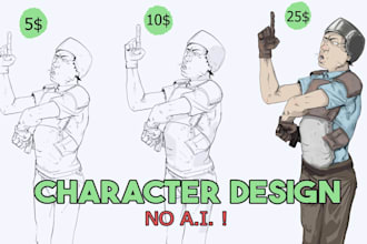 get a professional character design