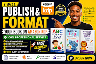 do self book publishing and keyword research for amazon KDP