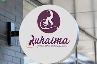 create a logo design for your hijab brand or business