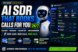 build an ai sdr with ai voice agent ai sales agent that automate 247