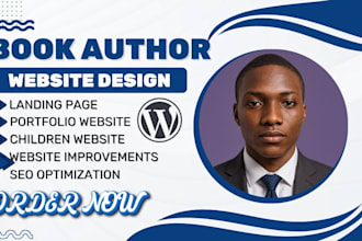 design author website ebook website author landing page book author website