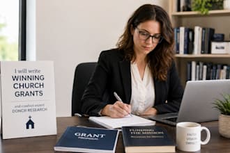 write winning church grants and conduct expert donor research