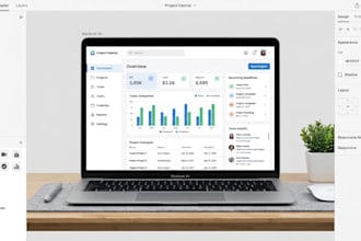 design website UI UX in adobe xd